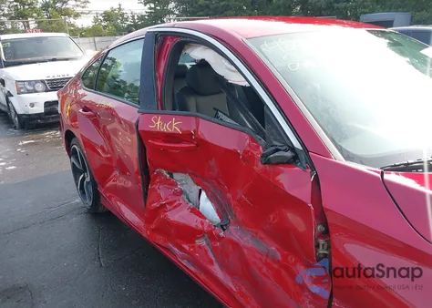 2020 Honda Accord Sport из США, поврежденный, VIN 1HGCV1F38LA144286